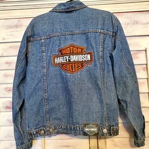 Harley-Davidson  Denim Blue Jean Jacket